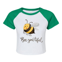 Bee Raglan Crop Top | Artistshot