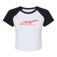 Baja Marine Boat Raglan Crop Top | Artistshot