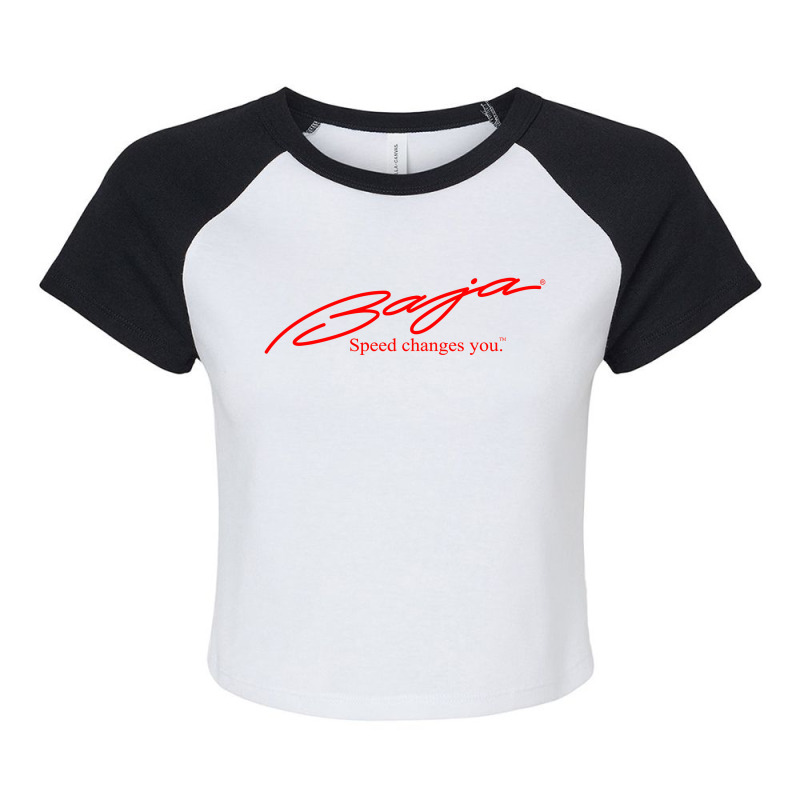 Baja Marine Boat Raglan Crop Top by Wastold11 | Artistshot