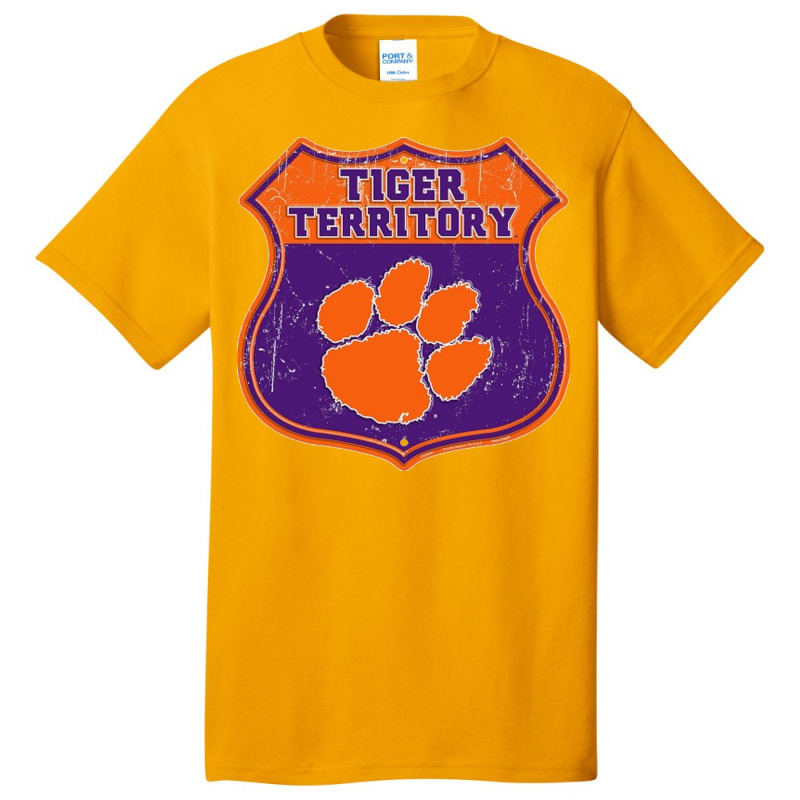 Clemson Tiger Basic T-shirt | Artistshot