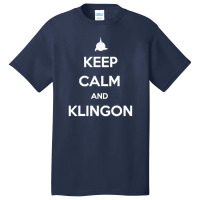 Calm Klingon Basic T-shirt | Artistshot