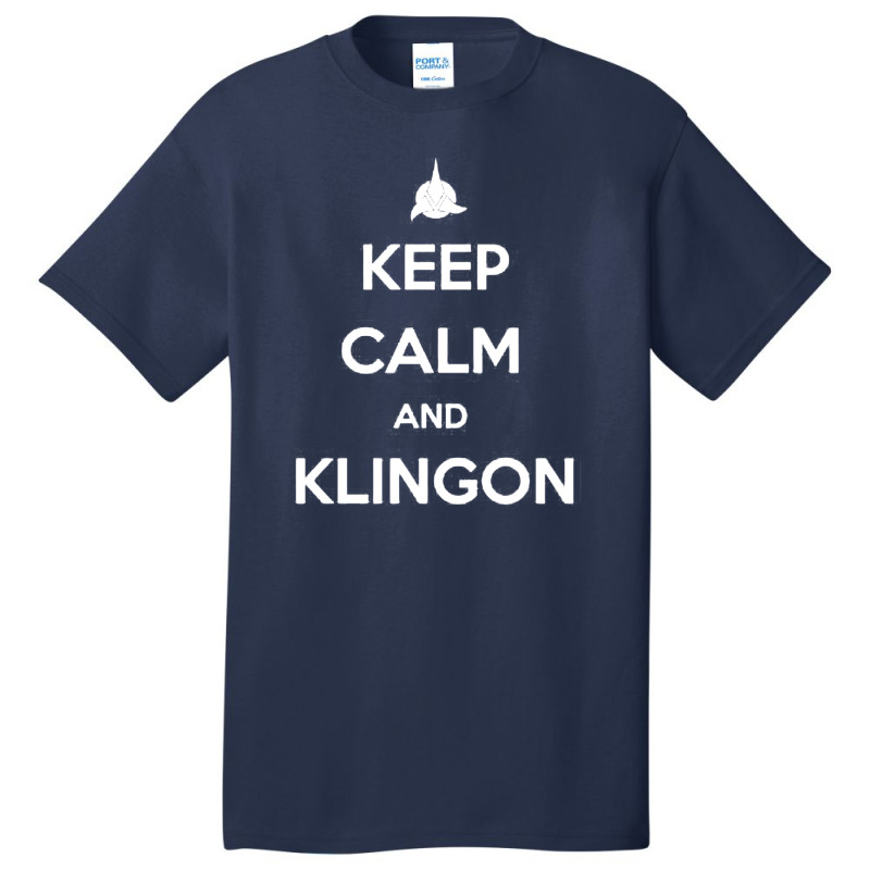 Calm Klingon Basic T-shirt | Artistshot