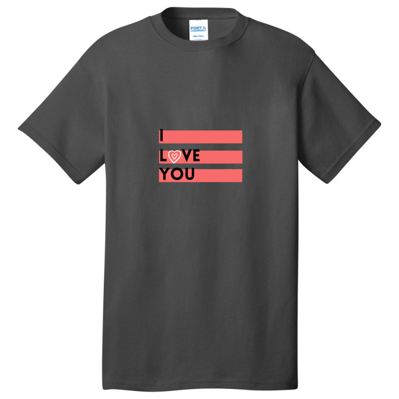 Confession Love For Valentine Day Basic T-shirt by Kiarra's Art | Artistshot