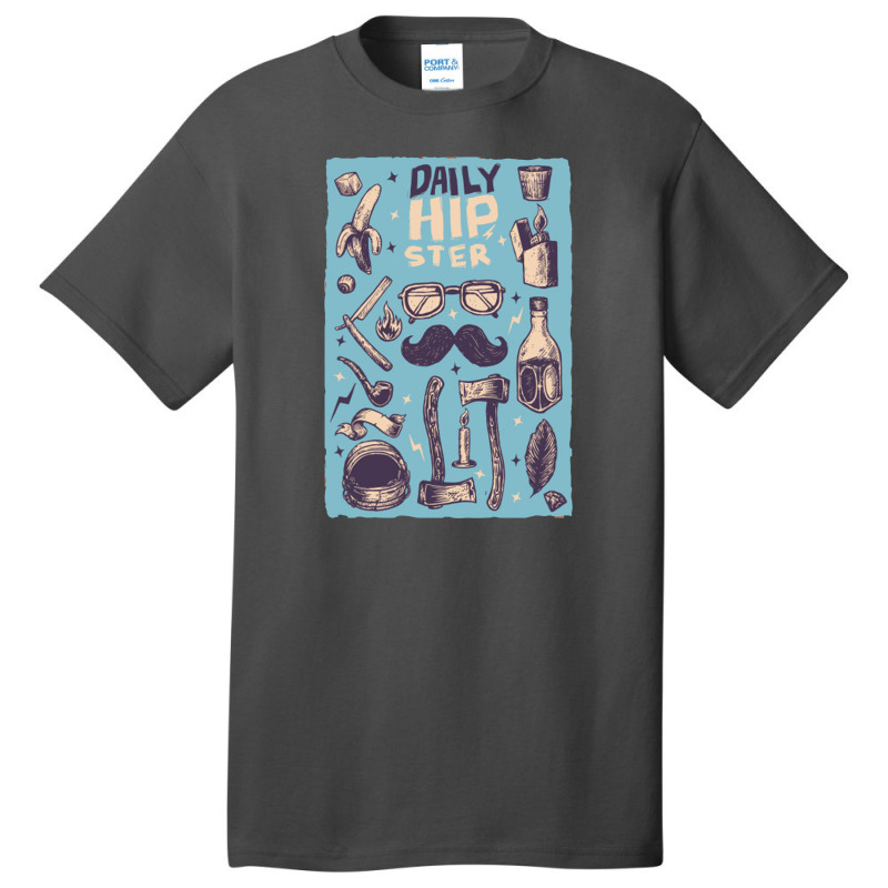 Daily Hipster Basic T-shirt | Artistshot