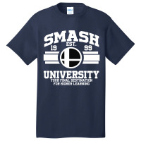 Smash University Basic T-shirt | Artistshot