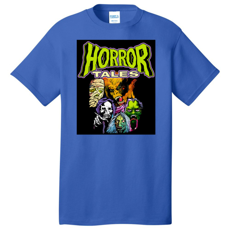 Horror Tales   Vintage Horror Basic T-shirt | Artistshot