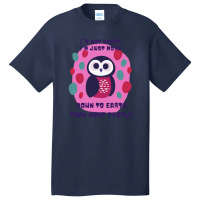 Funny Owl Pun Not Short Basic T-shirt | Artistshot