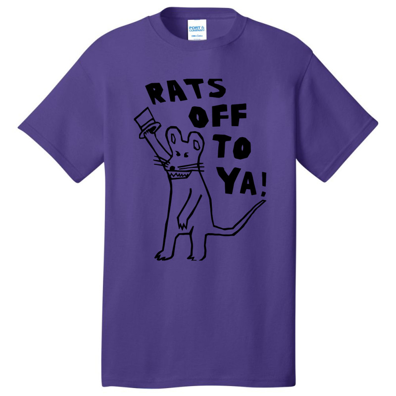 Rats Off To Ya Basic T-shirt by Jalak | Artistshot