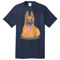 Belgian Shepherd Malinois T  Shirt Belgian Malinois Shepherd Dog Gift Basic T-shirt | Artistshot