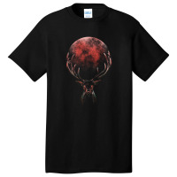 Moon Basic T-shirt | Artistshot