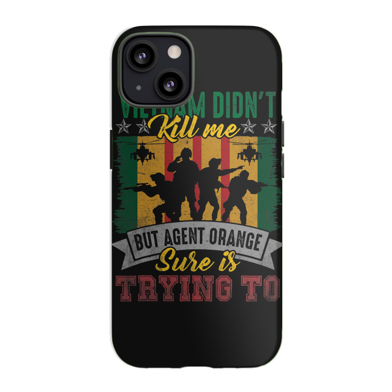 Vietnam Veterans Day Orange Agent Victims Retired  Iphone 13 Case | Artistshot