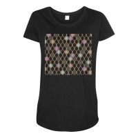 Diamond T  Shirt Colorful Diamond Roster T  Shirt Maternity Scoop Neck T-shirt | Artistshot