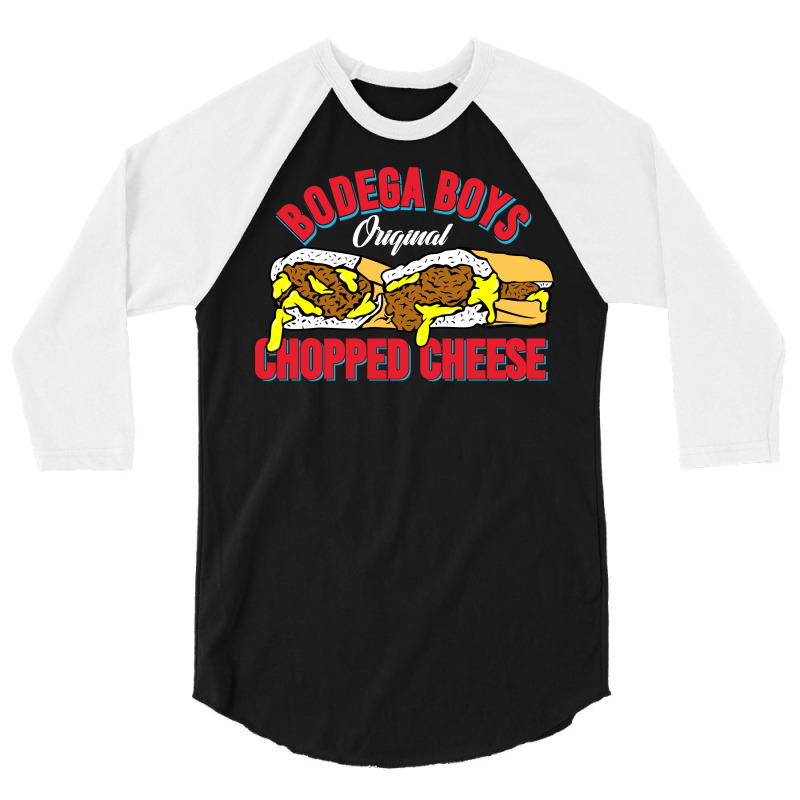 Chopped Cheese 3/4 Sleeve Shirt | Artistshot