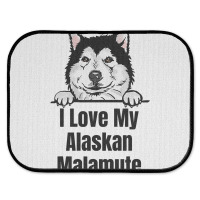 I Love My Alaskan Malamute Dog Breed Fun Dog Lover Rear Car Mat | Artistshot