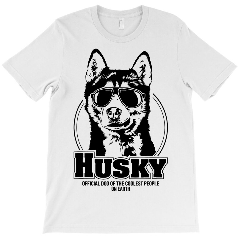 Funny Proud Husky Coolest People Dog Saying Dog T-shirt | Artistshot