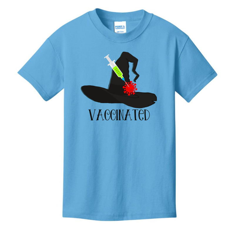 Vaccinated Witch Basic Youth T-shirt by QuickPick09 | Artistshot