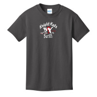 He Knight Kats Berlin 9 Lives Beige Johnson Motors Basic Youth T-shirt | Artistshot