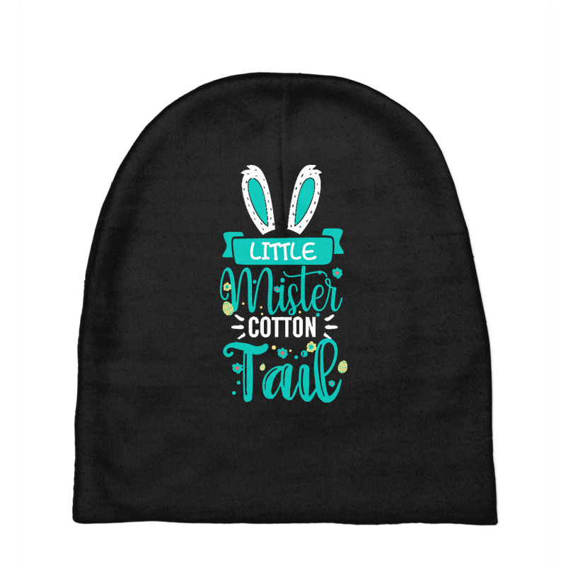 Easter T  Shirt Kids Little Mister Cotton Tail   Boys Easter Bunny 5 Baby Beanies | Artistshot