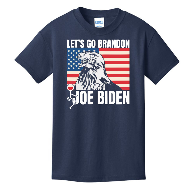 Lets Go Brandon Shirt, Lets Go Brandon Fjb Biden Basic Youth T-shirt by Zero_art | Artistshot