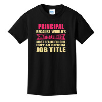 Principal Funniest Isn't A Jobtitle Basic Youth T-shirt | Artistshot