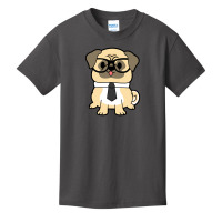 Office Pug In Suit Basic Youth T-shirt | Artistshot