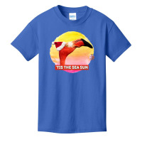 Christmas Funny Tis The Sea Sun Basic Youth T-shirt | Artistshot