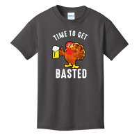 Time To Get Basted Basic Youth T-shirt | Artistshot