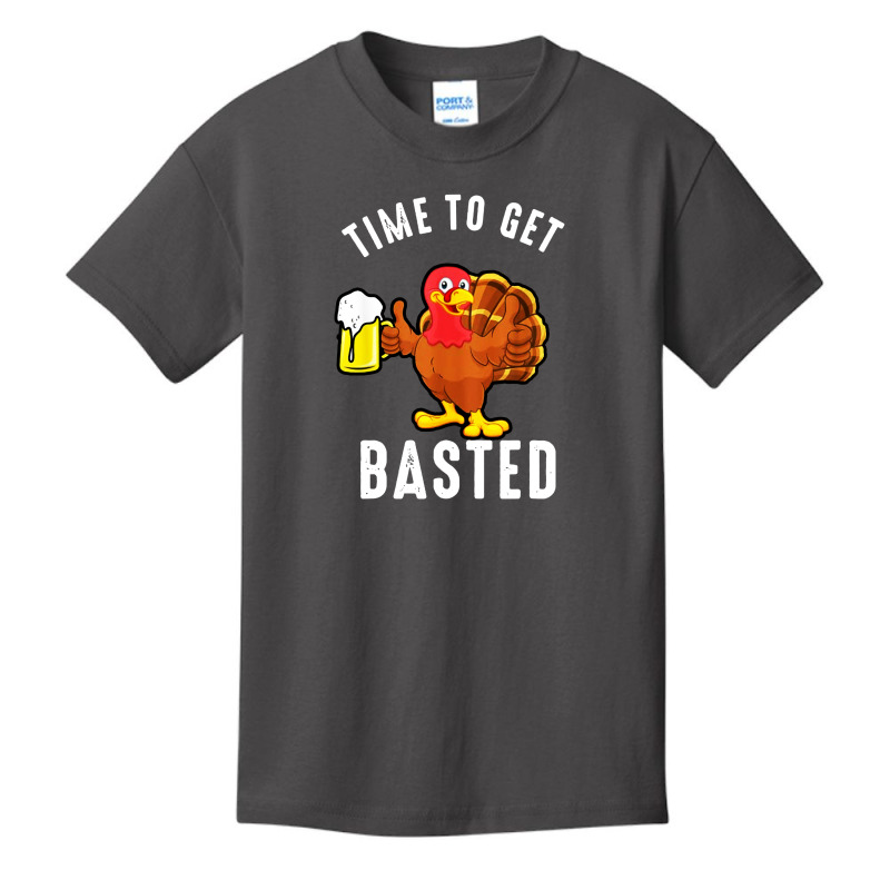 Time To Get Basted Basic Youth T-shirt by Best Seller Apparel | Artistshot