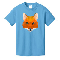 Geometric Animal Fox Basic Youth T-shirt | Artistshot