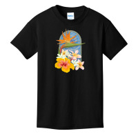 Paradise Flowers Basic Youth T-shirt | Artistshot