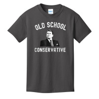 Old School Conservative Ronald Reagan Republican Basic Youth T-shirt | Artistshot