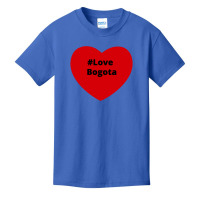 Love Bogota, Hashtag Heart, Love Bogota 2 Basic Youth T-shirt | Artistshot