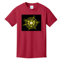 Green Lantern, Yellow Glow, Basic Youth T-shirt | Artistshot