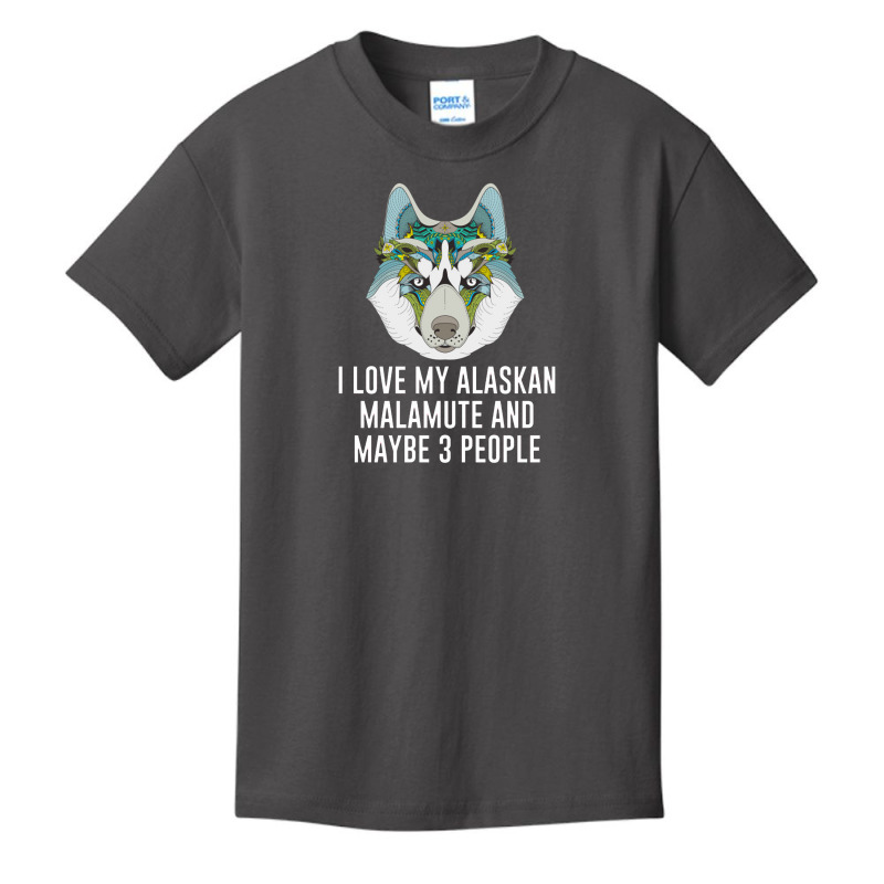 Alaskan Malamute Basic Youth T-shirt | Artistshot