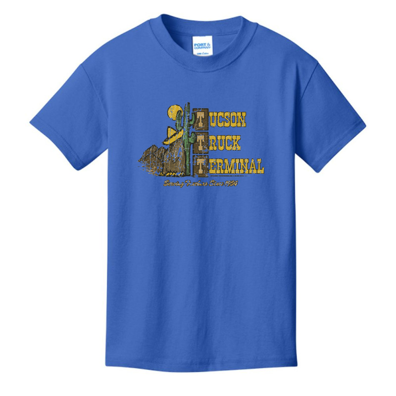 Tucson Truck Terminal 1954, Truck Stop Basic Youth T-shirt by tanahlampang | Artistshot