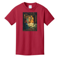 Vintage Christmas Nativity Basic Youth T-shirt | Artistshot