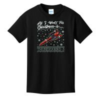 All I Want For Christmas Is Thunderbird Basic Youth T-shirt | Artistshot