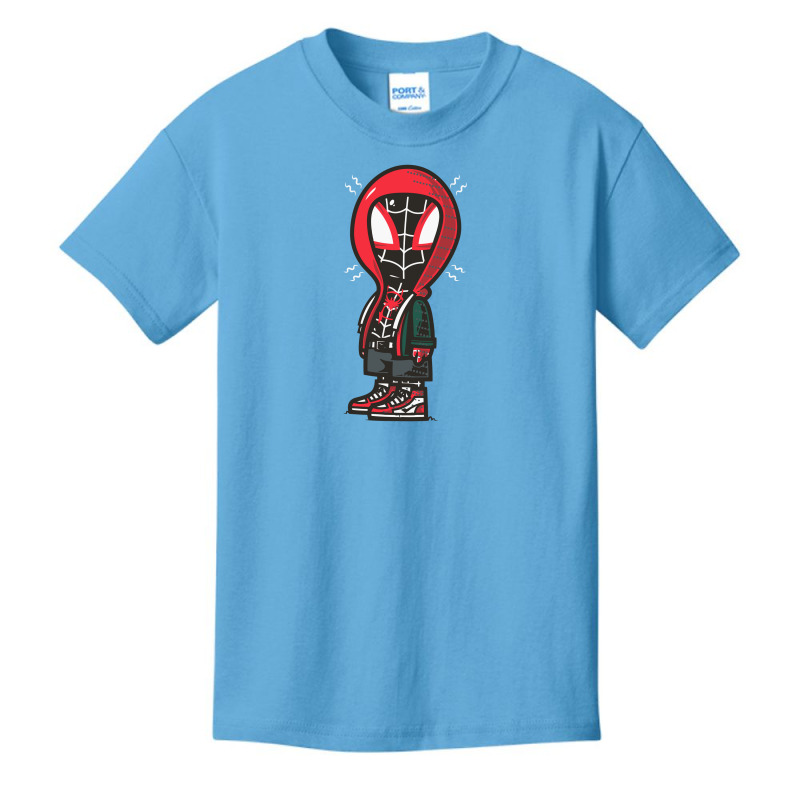 Peanut Sm, Spiderhero Into The Spiderverse Basic Youth T-shirt | Artistshot