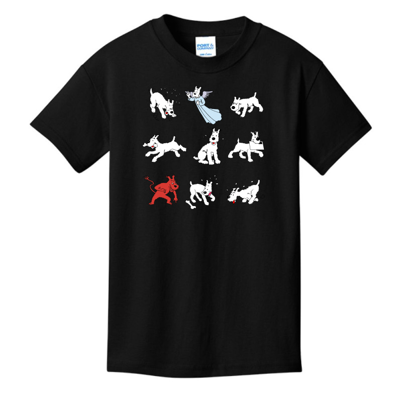 Milou Basic Youth T-shirt by graphictor | Artistshot