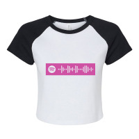 Goodbye Nostalgia Code Raglan Crop Top | Artistshot