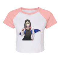 Anime Raglan Crop Top | Artistshot