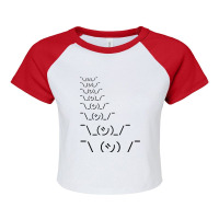 Comedy Programmer Raglan Crop Top | Artistshot