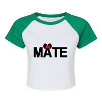 Soulmate Couple (women) Raglan Crop Top | Artistshot