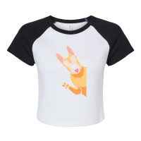 Malinois T  Shirt Malinois Dog B Elgian Shepherd Dog Raglan Crop Top | Artistshot