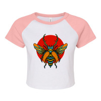 Wild Insect 7 Raglan Crop Top | Artistshot