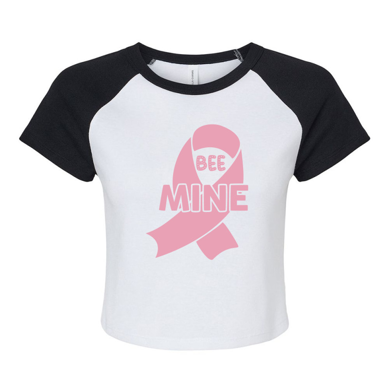 Bee Mine Raglan Crop Top by NAE | Artistshot