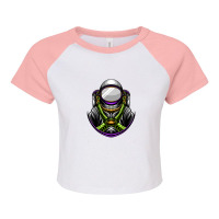 Astronaut Raglan Crop Top | Artistshot