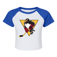 Wilkes Barre Scranton Penguins (ahl) Raglan Crop Top | Artistshot