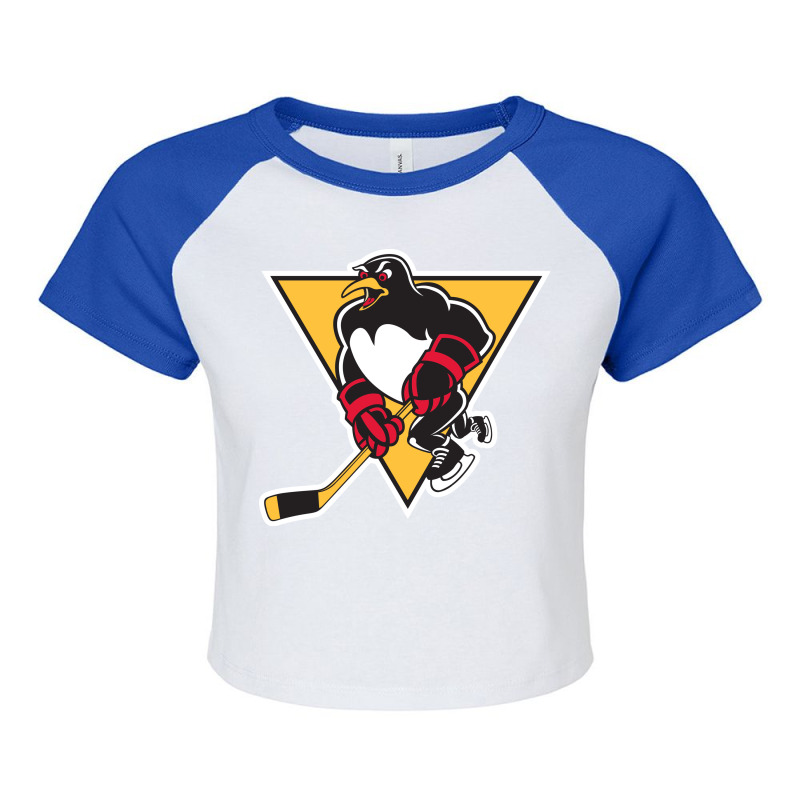 Wilkes Barre Scranton Penguins (ahl) Raglan Crop Top by Delta66 | Artistshot