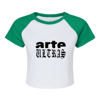 Arte Ultras Raglan Crop Top | Artistshot